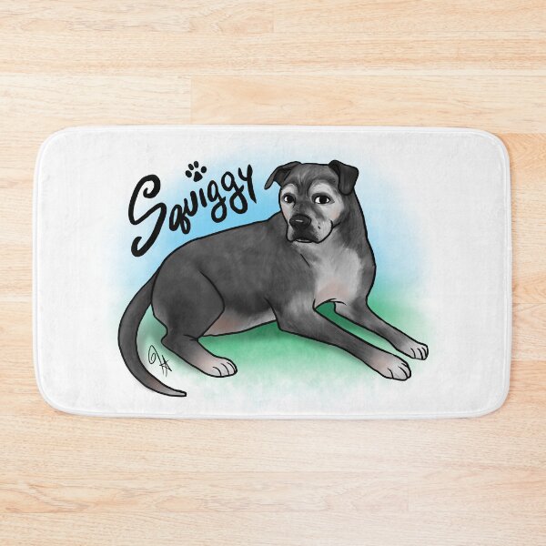 Item preview, Dog - Custom - Squiggy designed and sold by Jennifer Stolzer.