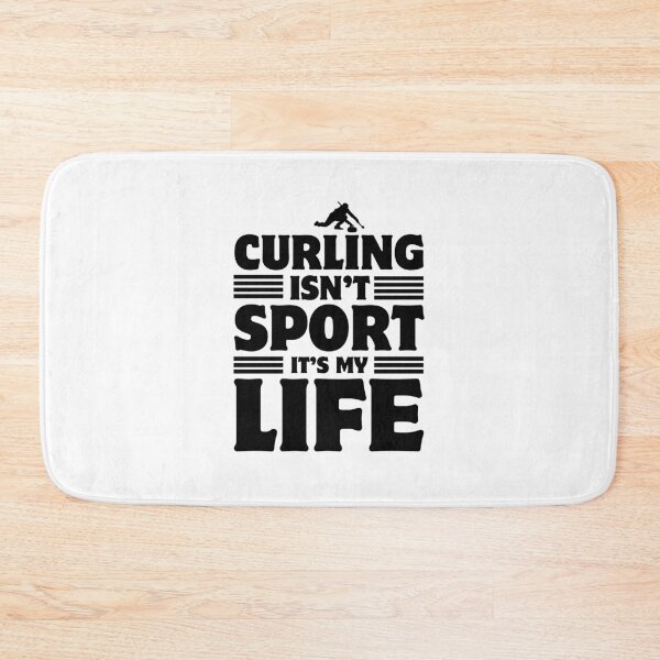 Item preview, Funny Curler Gift Curling isn't Sport it's my Life Curling Stone Player Lover Gift designed and sold by MouDantArts.