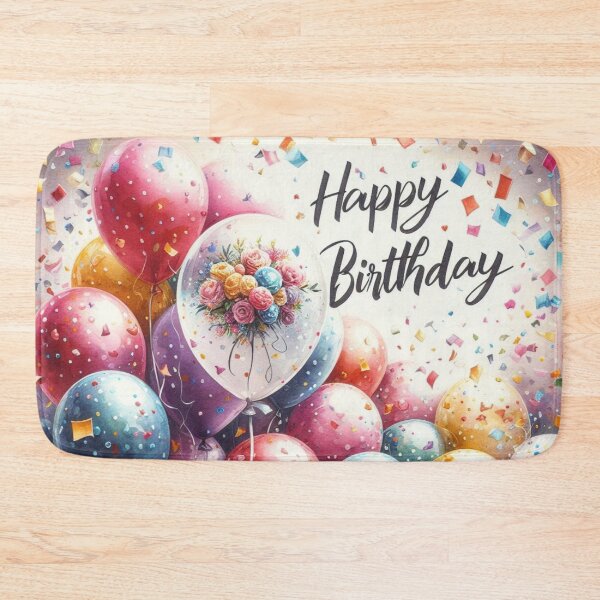 Artikelvorschau, Alles Gute zum Geburtstag Luftballons entworfen und verkauft von purplesensation.