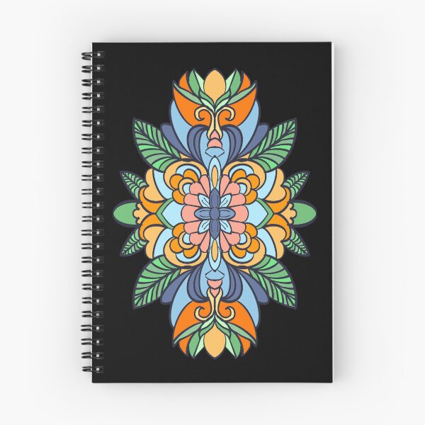 Item preview, Symmetrical Floral Tangle designed and sold by donebyreena.