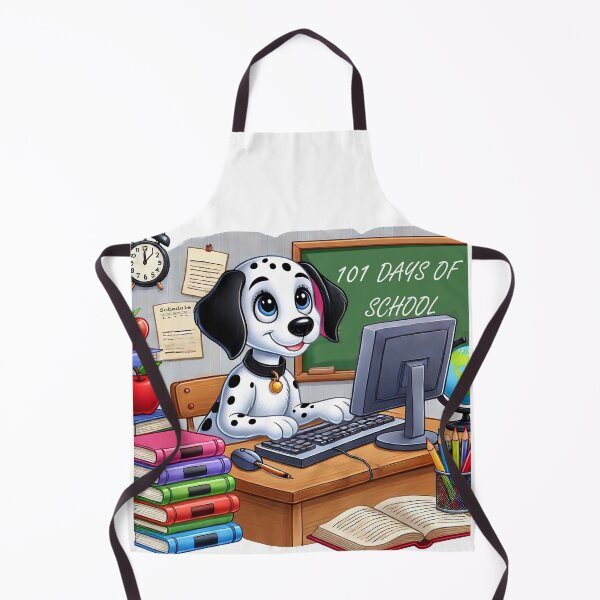 Item preview, 101 Days of School Dalmatian, Cute Kindergartener 100 days Smarter designed and sold by TheTimeTaxi.