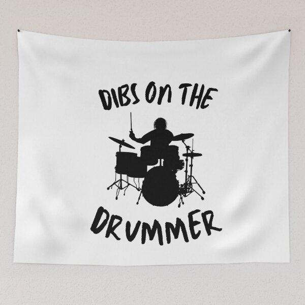Item preview, Musician Dibs on The Drummer Musical Instrument  designed and sold by MouDantArts.