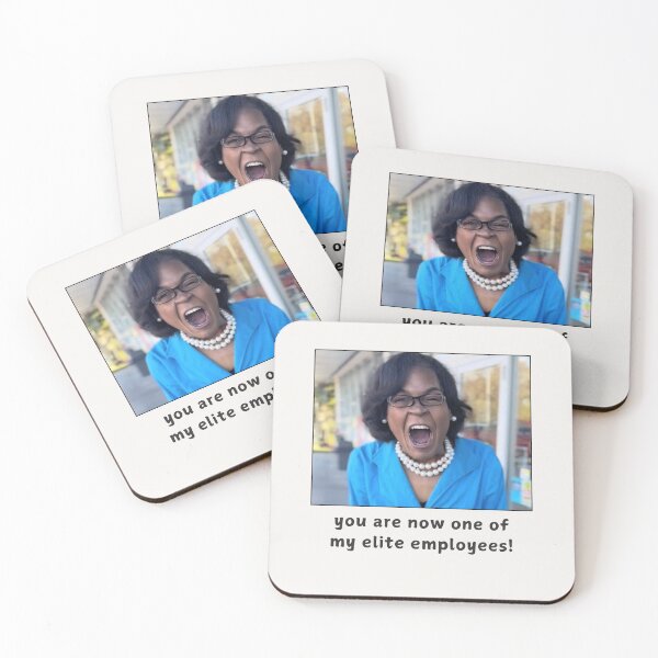 Item preview, You Are Now One of My Elite Employees Tiktok Meme designed and sold by Femme Pastel Collective.