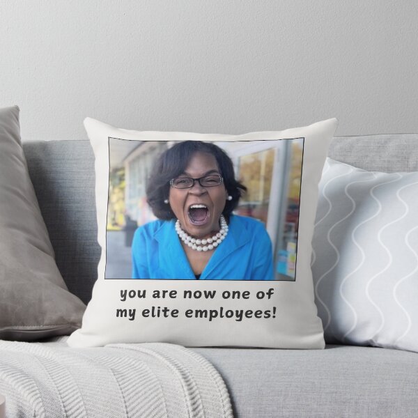 Item preview, You Are Now One of My Elite Employees Tiktok Meme designed and sold by Femme Pastel Collective.
