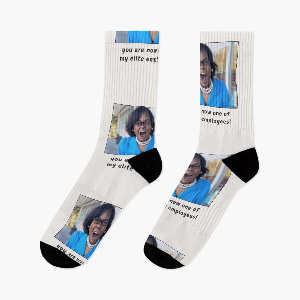 Item preview, You Are Now One of My Elite Employees Tiktok Meme designed and sold by Femme Pastel Collective.