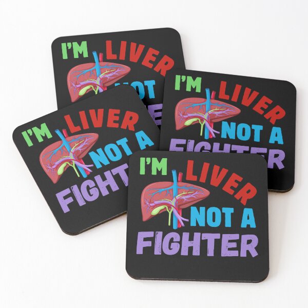 Item preview, I'm a Liver not a Fighter Liver Disease Awareness designed and sold by MouDantArts.