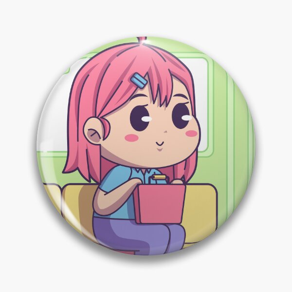 Item preview, Girl Sitting in a Subway Cabin Illustration designed and sold by crisgris1961.