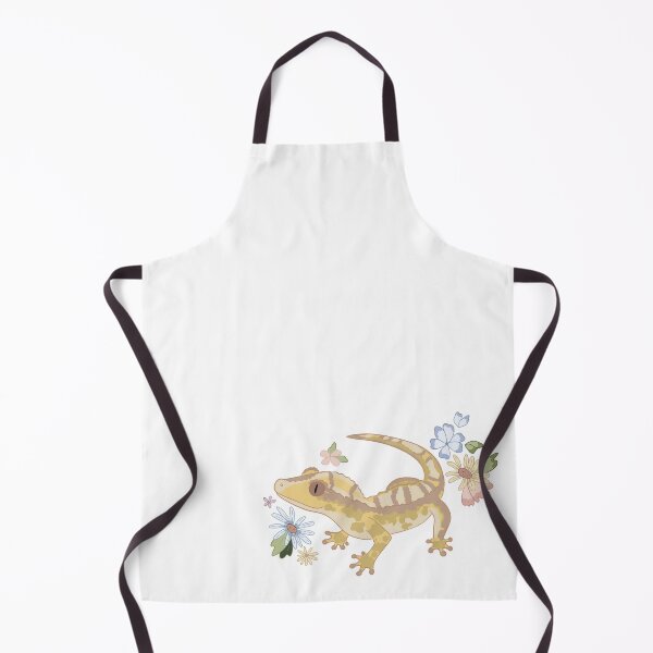 Item preview, Crested Gecko with Flowers designed and sold by kdiemozhoffman.