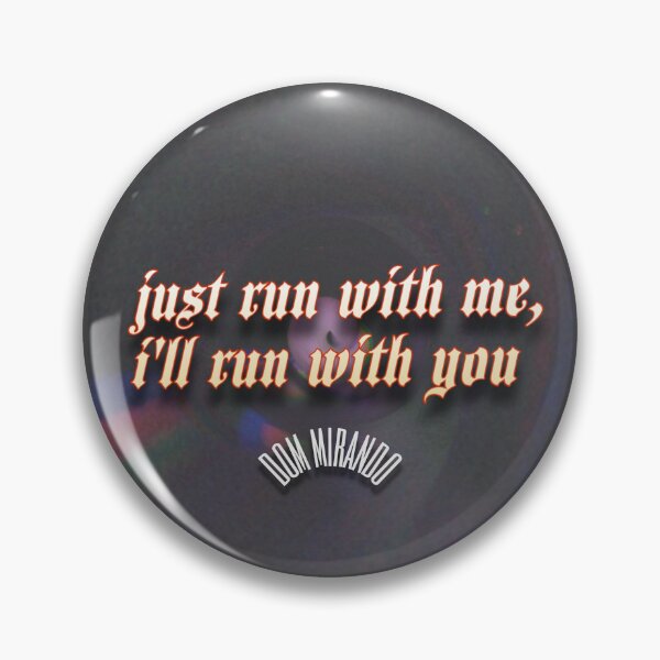 Item preview, Just Run With Me designed and sold by meiamdom.