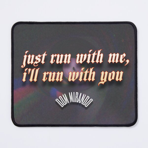 Item preview, Just Run With Me designed and sold by meiamdom.
