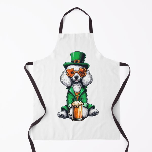 Item preview, Poodle Dog St Patrick's Day designed and sold by doodIllustrate.