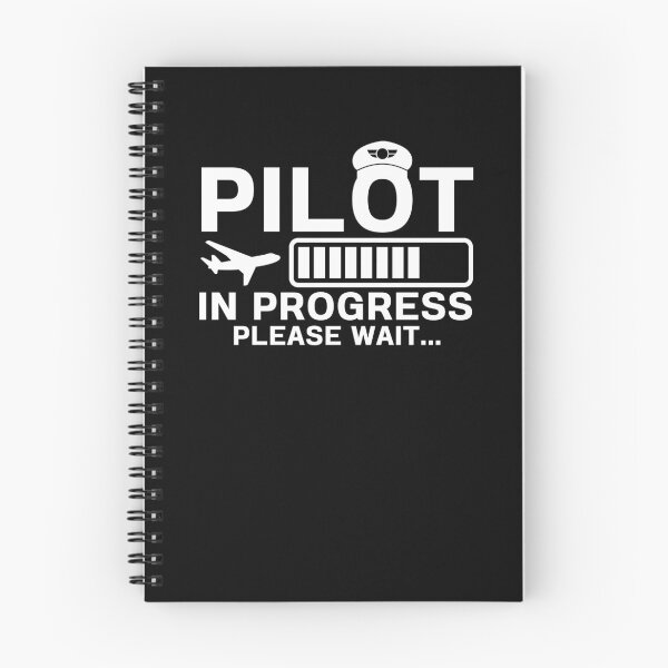 Item preview, Future Pilot Pilot in Progress Funny Airplane Copilot Birthday Graduation Gift designed and sold by MouDantArts.