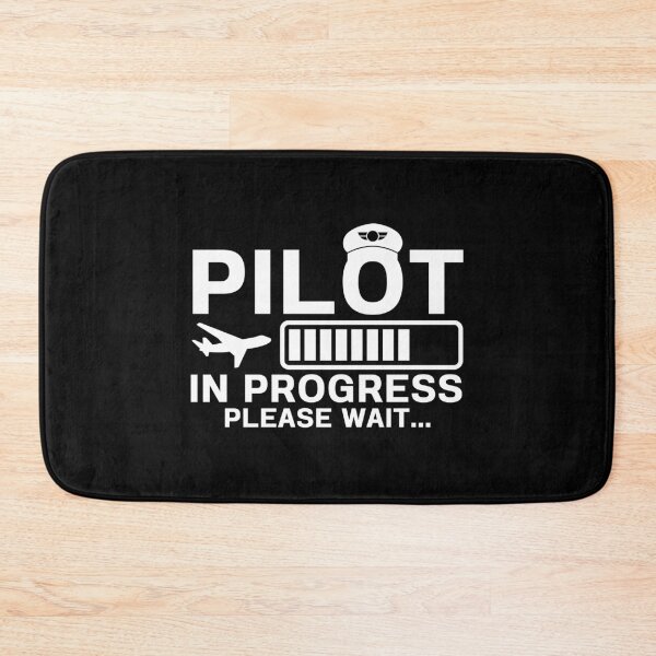 Item preview, Future Pilot Pilot in Progress Funny Airplane Copilot Birthday Graduation Gift designed and sold by MouDantArts.