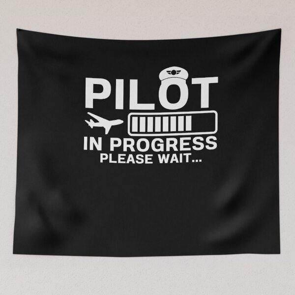 Item preview, Future Pilot Pilot in Progress Funny Airplane Copilot Birthday Graduation Gift designed and sold by MouDantArts.