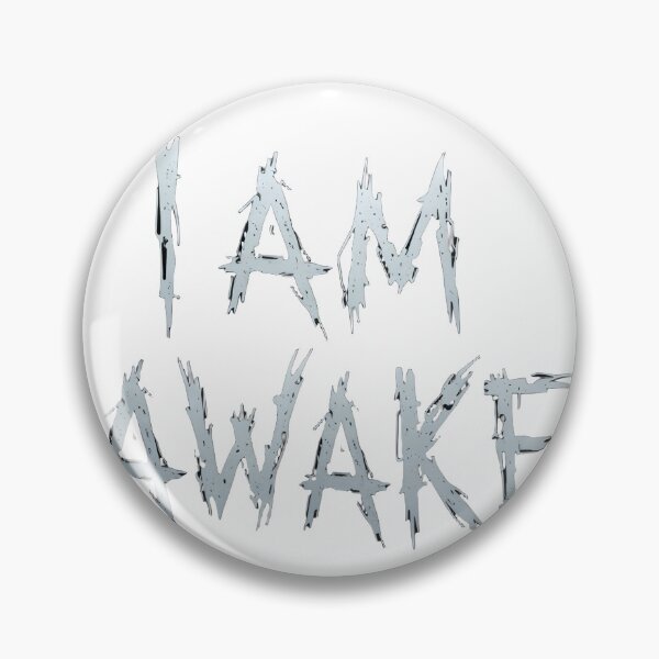 Item preview, I Am Awake - Shattered Text Art designed and sold by GaricDrawsob.