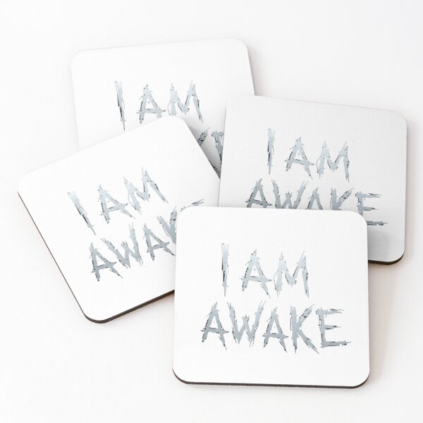 Item preview, I Am Awake - Shattered Text Art designed and sold by GaricDrawsob.