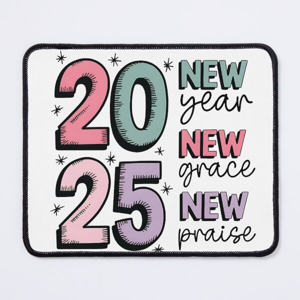 Item preview, New year, new grace, New praise! designed and sold by fribabywonder.