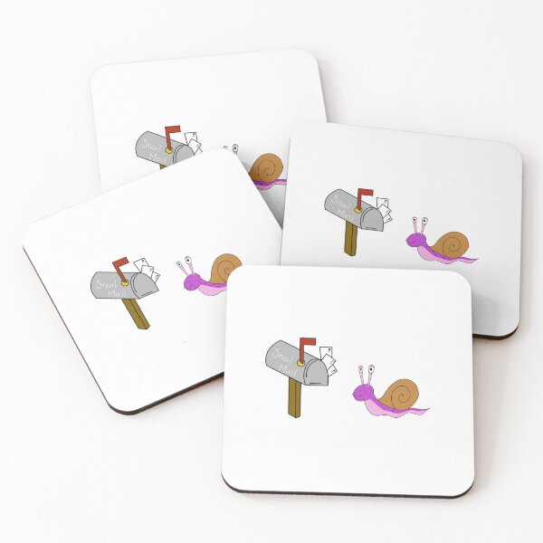 Item preview, Snail Fetching Mail designed and sold by lilyseifert.