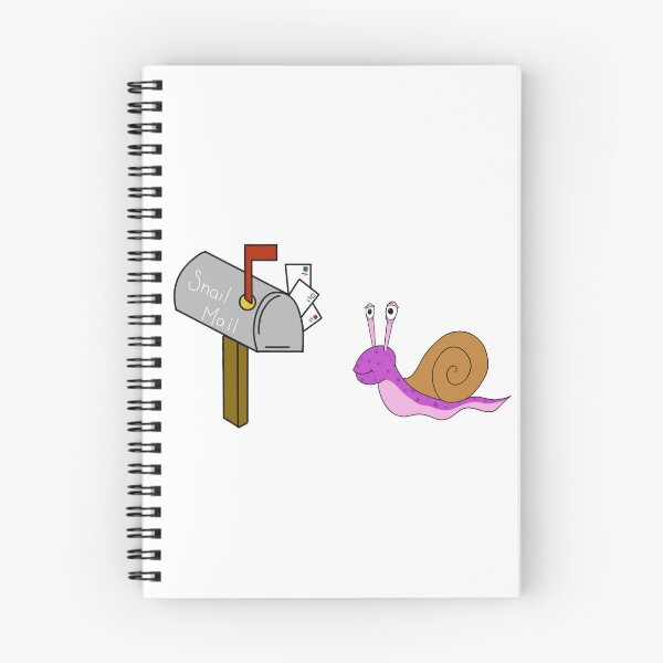 Item preview, Snail Fetching Mail designed and sold by lilyseifert.