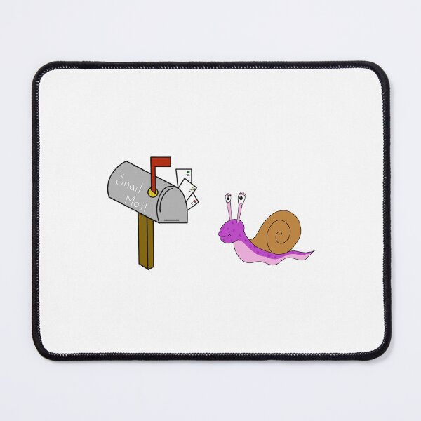Item preview, Snail Fetching Mail designed and sold by lilyseifert.
