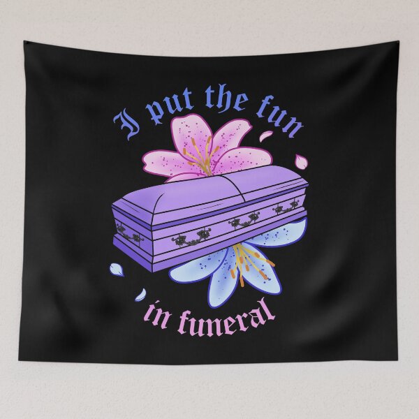 Item preview, The Fun in Funeral (pastel) designed and sold by Miss Lunaria.