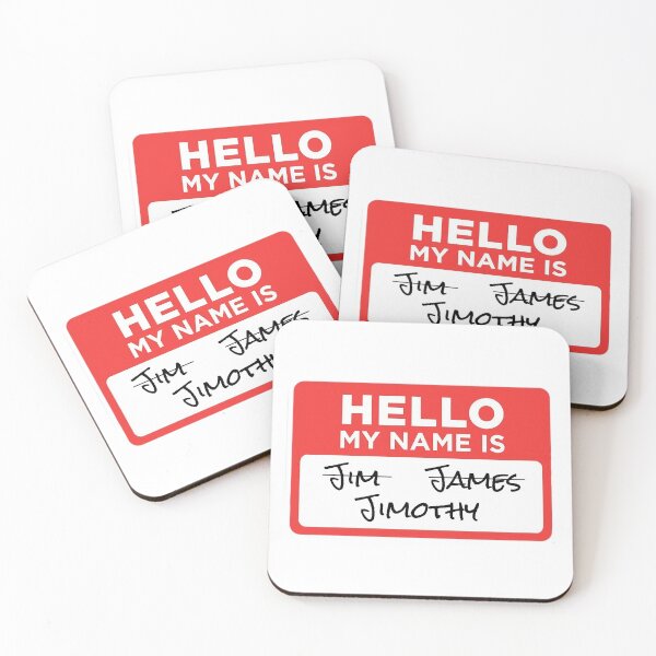 Item preview, The Office Nametag: Jimothy designed and sold by RuthandRose.