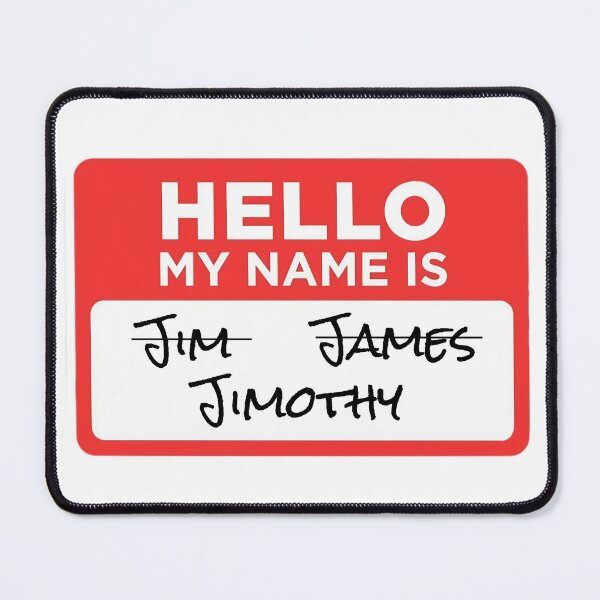 Item preview, The Office Nametag: Jimothy designed and sold by RuthandRose.