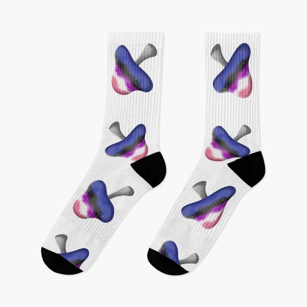 Item preview, genderfluid shroom designed and sold by zan doodles.
