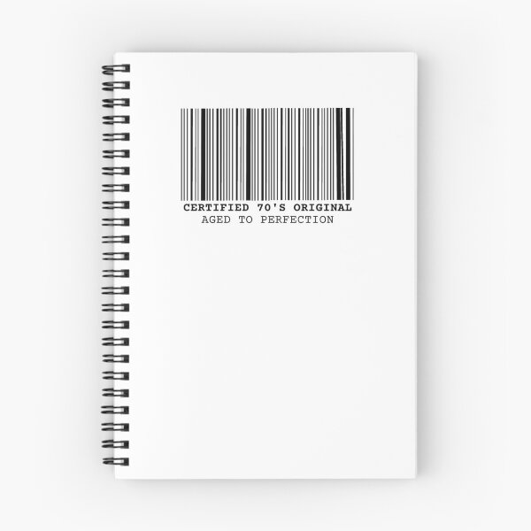Item preview, Barcode Certified 70's Original Aged to Perfection designed and sold by shopfindingbeni.