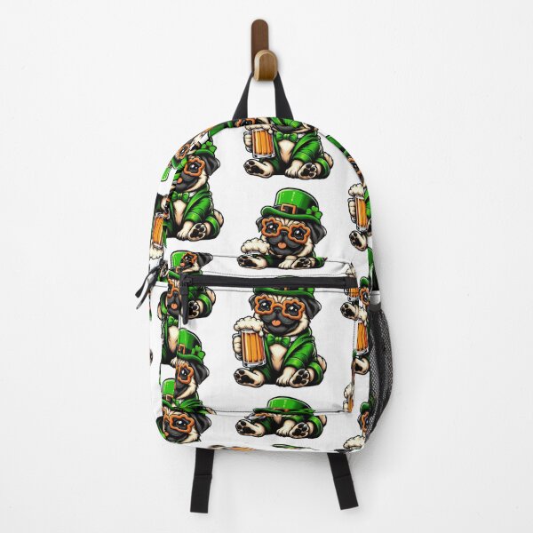 Item preview, Pug Dog St Patrick's Day designed and sold by doodIllustrate.