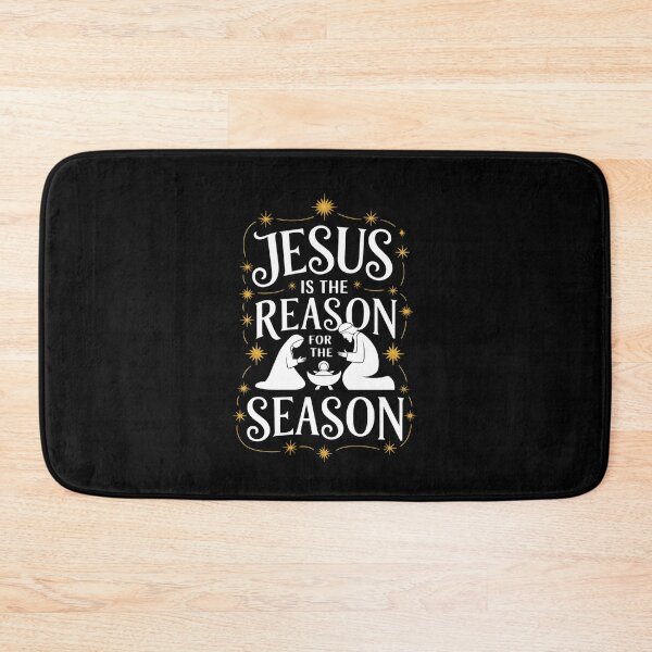 Item preview, Jesus Is the Reason for the Season Nativity Silhouette Design designed and sold by Karsten Stier.
