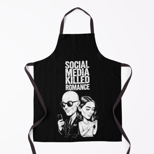 Item preview, Social Media Killed Romance Love designed and sold by PosiMCreations.