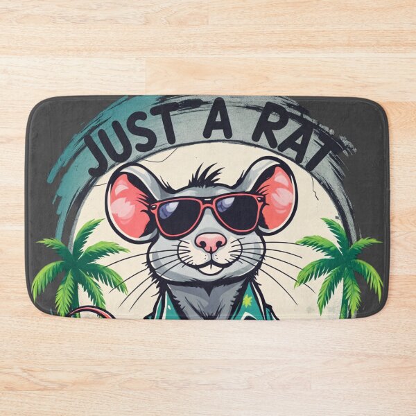 Item preview, Just a Rat in Paradise - Vintage Tropical designed and sold by CoolEnthusias.