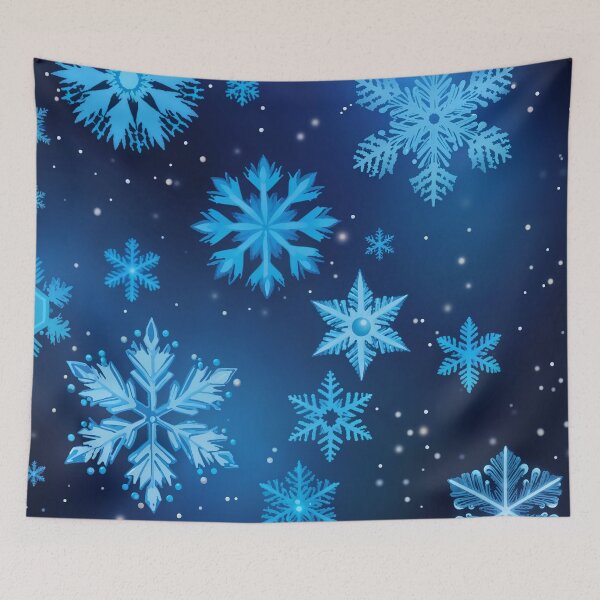 Item preview, Frosty Night Snowflakes designed and sold by SkyMist.