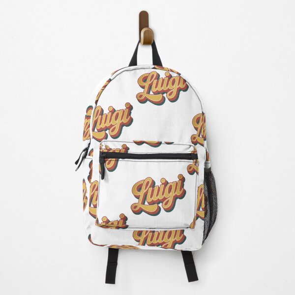 Item preview, Luigi Retro Vintage Typography Design – Nostalgic 3D Bold Text Artwork designed and sold by sabily.
