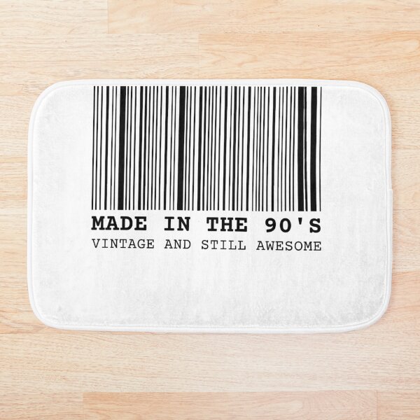 Item preview, Barcode Made in the 90's Vintage and Still Awesome designed and sold by shopfindingbeni.