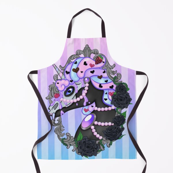 Item preview, Valentine's Unicorn (pastel goth) designed and sold by Miss Lunaria.