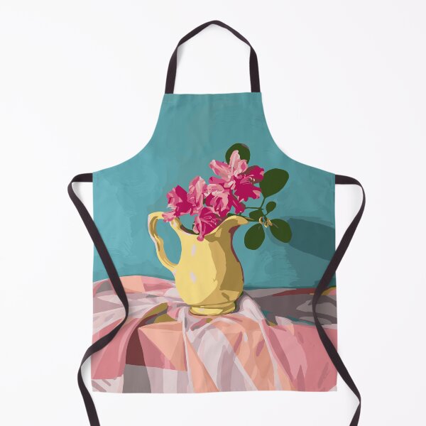 Item preview, Rhododendron Flowers in Yellow Vase designed and sold by ShannonSArtwork.
