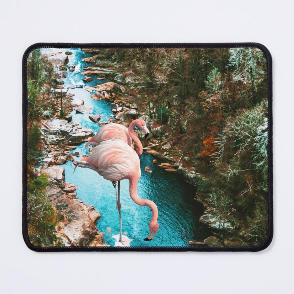 Item preview, Flamingo Forest #redbubble #decor #buyart designed and sold by 83oranges.com.