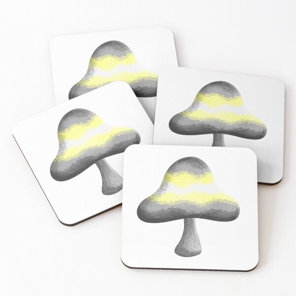 Item preview, demigender shroom designed and sold by zan doodles.