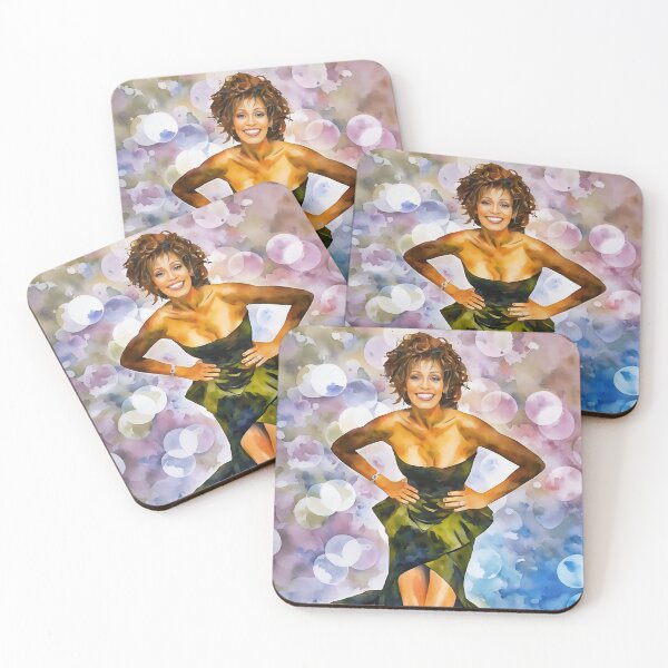 Item preview, Whitney Houston - Watercolor designed and sold by deusrex007.