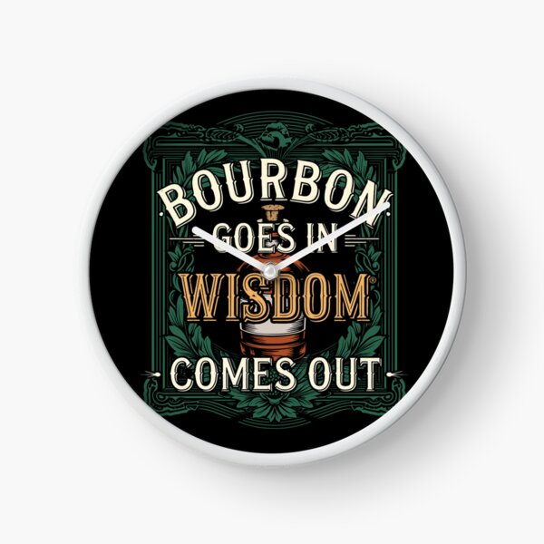 Item preview, Bourbon Goes In Wisdom Comes Out Vintage designed and sold by Poman9810.