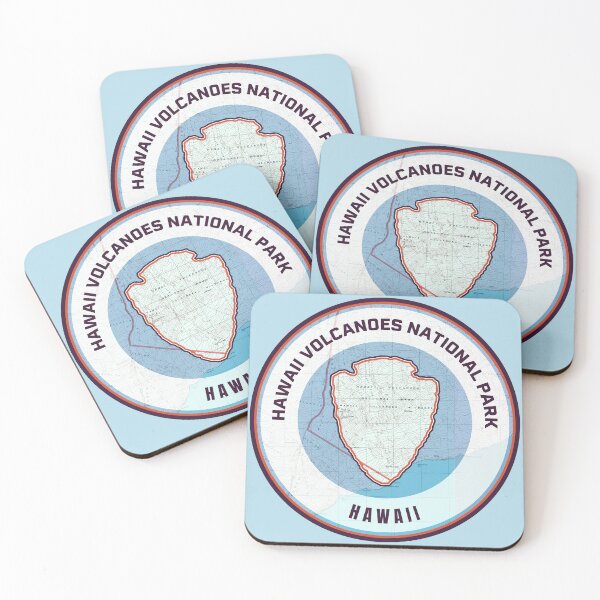 Item preview, Souvenir Map - Hawaii Volcanoes National Park designed and sold by Willz Designz.