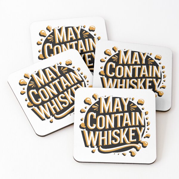 Item preview, May Contain Whiskey designed and sold by graphic-genie.