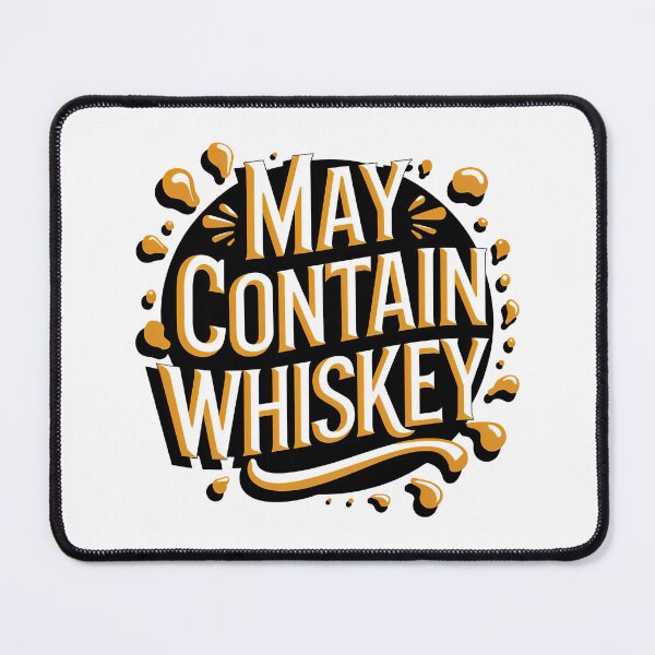 Item preview, May Contain Whiskey designed and sold by graphic-genie.