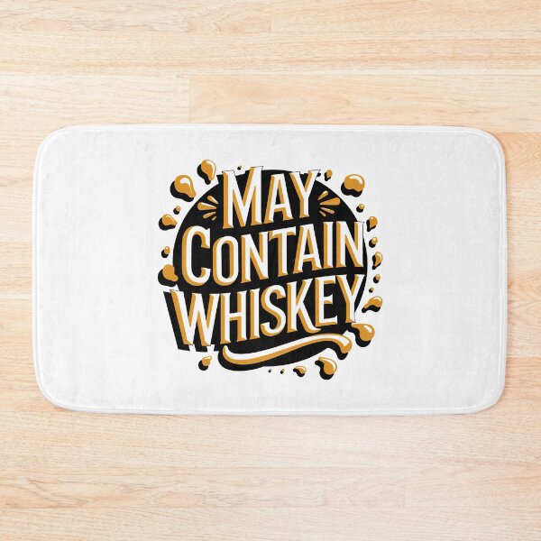Item preview, May Contain Whiskey designed and sold by graphic-genie.