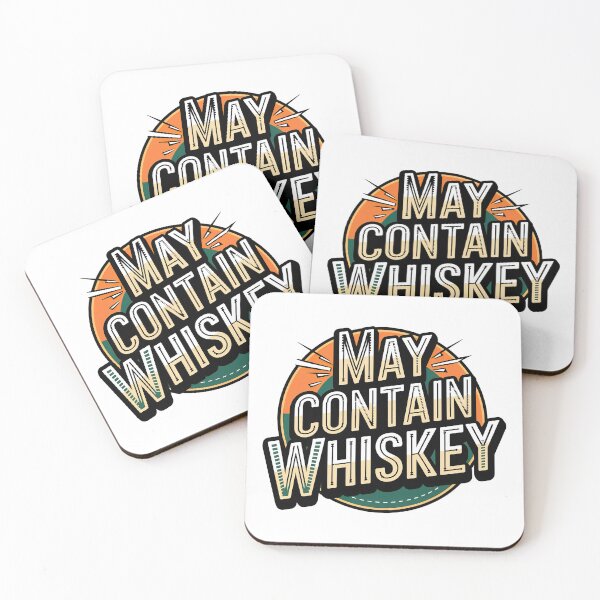 Item preview, May Contain Whiskey designed and sold by graphic-genie.