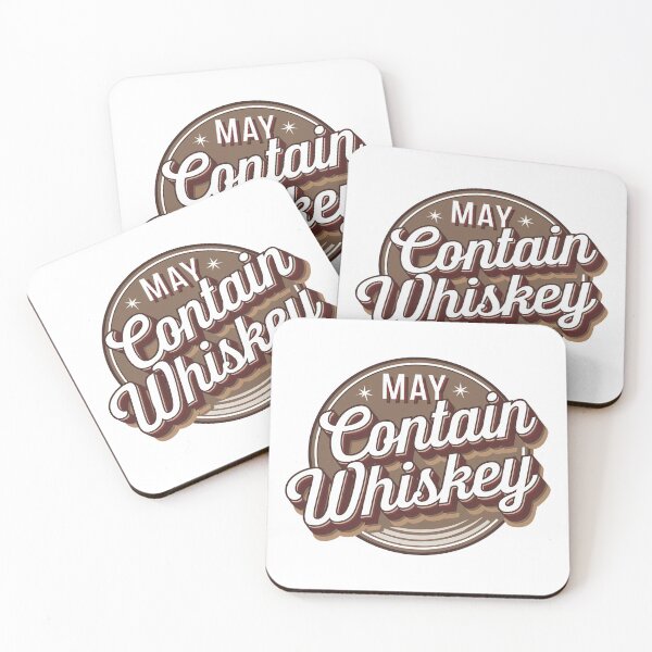 Item preview, May Contain Whiskey designed and sold by graphic-genie.