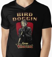 BIRD DOGGIN GENE VINCENT Men's V-Neck T-Shirt