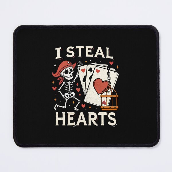 Item preview, I Steal Hearts - Cute Skeleton Valentine’s Day Design designed and sold by Colorful-Garden.